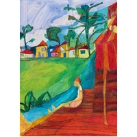 Heye - Daily Life, By The River Puzzle 1000pc
