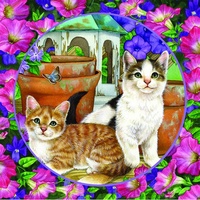 Holdson - Flower Friends Petunia Playmates Puzzle 500pc
