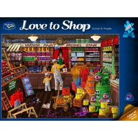 Holdson - Love to Shop Colour Purple Puzzle 1000pc