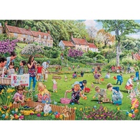Holdson - Family Times Easter Egg Hunt Large Piece Puzzle 500pc