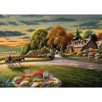 Holdson - A Safe Haven, Lakeside Cottage Puzzle 1000pc