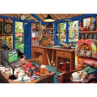 Holdson - Hobby Sheds, A Man Cave Large Piece Puzzle 500pc