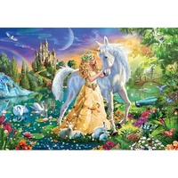 Holdson - Gallery 4 - Princess & Unicorn Large Piece Puzzle 300pc