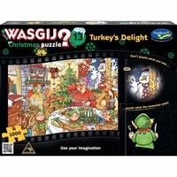 Holdson - WASGIJ? Christmas 13 Turkey's Delight Puzzle 1000pc