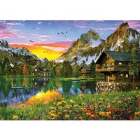 Holdson - Sunsets, Alpine Sunset Puzzle 1000pc