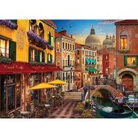Holdson - Of Land & Sea - Venice Canal Cafe Puzzle 1000pc