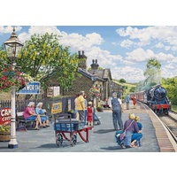 Holdson - At the Station, Oakworth Large Piece Puzzle 500pc