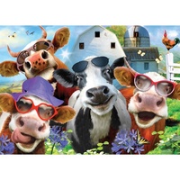 Holdson - Selfies 2 - Udderly Splendid Puzzle 500pc