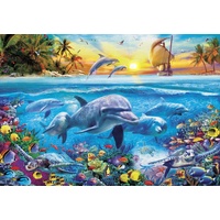 Holdson - Gallery, Dolphin Ship Large Piece Puzzle 300pc