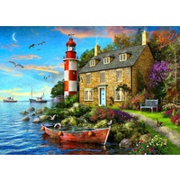 Holdson - Sunsets, The Cottage Lighthouse Puzzle 1000pc