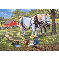 Holdson - Stable Mates - To The Fields Large Piece Puzzle 500pc