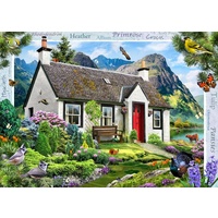 Holdson - Blossom Borders Lochside Cottage Large Piece Puzzle 500pc