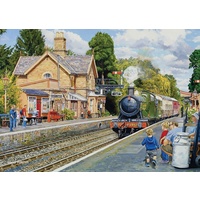 Holdson - At the Station - Hampton Loade On the Severn Valley Railway Large Piece Puzzle 500pc