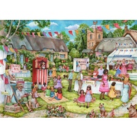 Holdson - English Village - Summer Fete Large Piece Puzzle 500pc