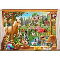 Holdson - Gallery, Animals in the Garden Large Piece Puzzle 300pc