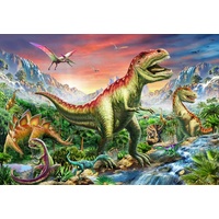 Holdson - Gallery, Jurassic Landscape Large Piece Puzzle 300pc