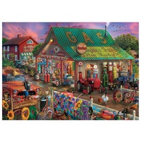 Holdson - Pickups & Produce - Antique Barn Large Piece Puzzle 500pc