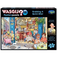 Holdson - WASGIJ? Mystery 18 Grabbing a Quick Bite! Puzzle 1000pc
