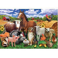 Holdson - Gallery, Farm Friends Large Piece Puzzle 300pc