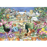 Holdson - Change of Season - Winter Garden Large Piece Puzzle 500pc