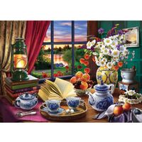 Holdson - Window Wonderland - Evening Tea Party Puzzle 1000pc
