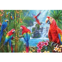 Holdson - Gallery, Bright Parrots Large Piece Puzzle 300pc