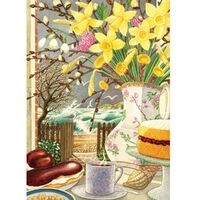 Holdson - Floral Fiesta - Daffodils by the Sea Puzzle 1000pc