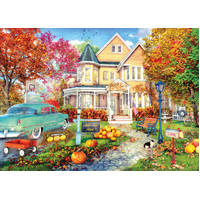 Holdson - House & Home - Autumn Town House Puzzle 1000pc