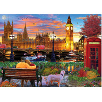 Holdson - Travel Abroad - On the Thames in London Puzzle 1000pc