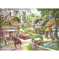 House of Puzzles - Feeding the Ducks Puzzle 1000pc