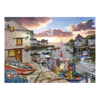 House of Puzzles - Harbour Lights Large Piece Puzzle 250pc