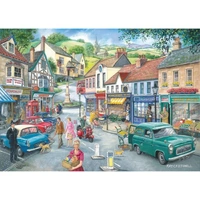 House of Puzzles - At the Shops Find the Difference Puzzle 1000pc