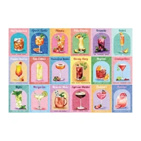 House of Puzzles - Colourful Cocktails Puzzle 1000pc