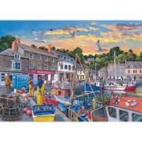 House of Puzzles - Catch of the Day Large Piece Puzzle 500pc