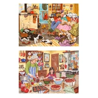 House of Puzzles - Heart of the Home Large Piece Puzzle 2 x 500pc