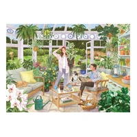 House of Puzzles - House Plant Heaven Large Piece Puzzle 500pc