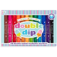 Ooly - Ice Cream Scented Double Dip Markers 12 pack