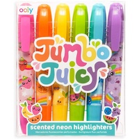 Ooly - Jumbo Juicy Scented Neon Highlighters (6 pack)