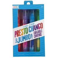 Ooly - Presto Chango Jumbo Erasable Crayons