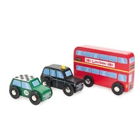 Indigo Jamm - British Classics Wooden Vehicles Set