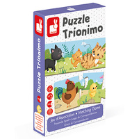 Janod - Trionimo Puzzle 30pc