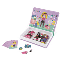 Janod - Girls Dress Up Magnetibook