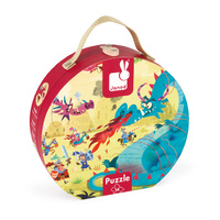 Janod - Dragon Suitcase Puzzle 54pc