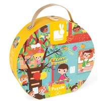Janod - Birthday Suitcase Puzzle 36pc