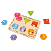 Janod - Geo Shapes Jungle Animals Puzzle