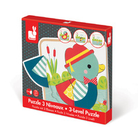 Janod - 3 Layer Duck Puzzle
