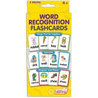 Junior Learning - Word Recognition Flashcards