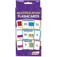 Junior Learning - Multiplication Flashcards