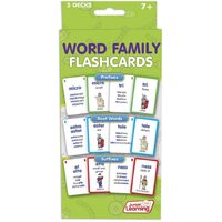 Junior Learning - Word Family Flashcards