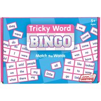Junior Learning - Tricky Word Bingo